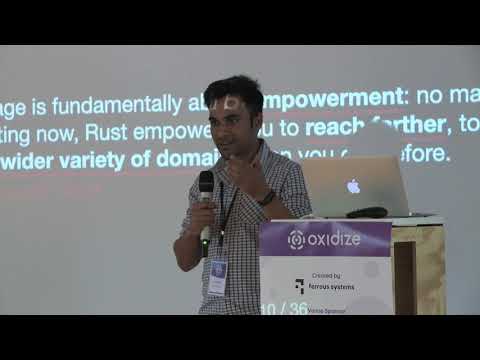 OxidizeConf: Rahul Thakoor - Bringing More People Close to the Metal