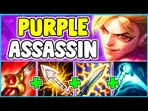 *NEW SKIN* BLACKWOOD TALON SPOTLIGHT FULL 100% CRIT ONESHOT BUILD JUNGLE League Of Legends S10