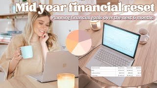 MID YEAR FINANCIAL RESET | Planning my Financial Goals for the next 6 months 💸