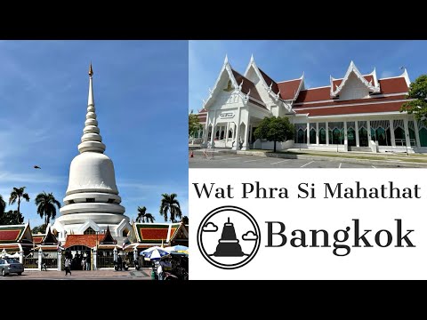 Wat Phra Si Mahathat - Templo Real de Primeira Classe - Bangkok Tailândia 2023