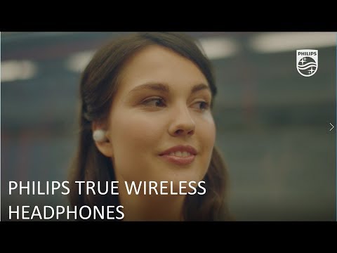Į ausį įdedamos laidinės ausinės Philips, TAE1105BK/00, Juodos video