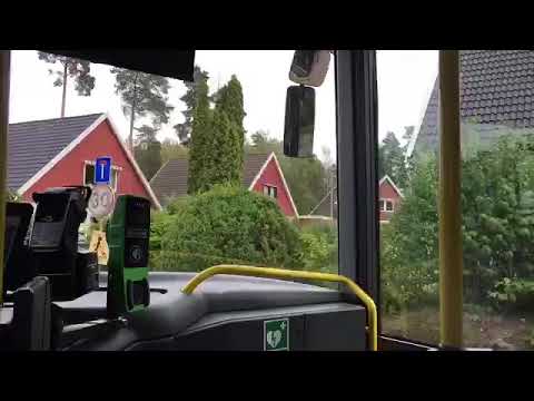 Bus ride line 1 from Laggarhult to Katrineholm Resecentrum.