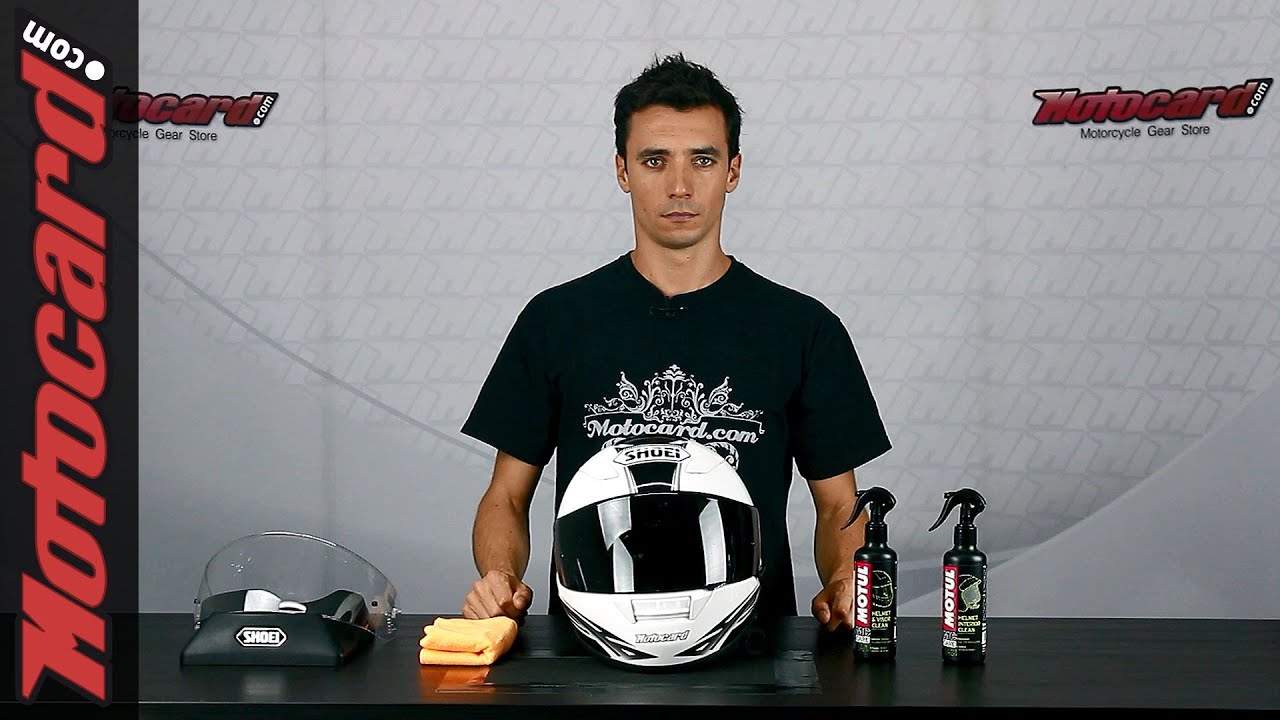 Tutorial: cómo limpiar la pantalla del casco. ¡TRUCOS Y CONSEJOS!
