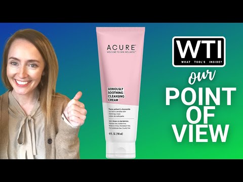 ACURE Soothing Cleansing Cream - WTI product video review
