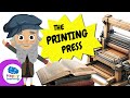 GREAT INVENTIONS OF HISTORY GUTENBERG PRINTING PRESS I BOOK DAY Happy Learning ️