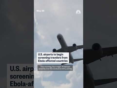 U.S. airports to begin screening travelers from Ebola-affected countries