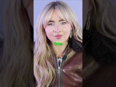 Sabrina Carpenter on most MISHEARD Lyric 😂