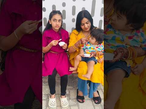 Mummy ne Samayra ki icecream kyu khayi 💔😰 #shorts #samayranarula #siblings