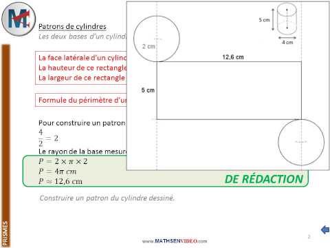 comment construire le patron d'un prisme droit