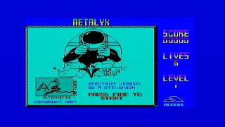 ZX Spectrum Vega Games - Metalyx