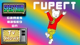 Rupert 🐻 | 🕹 Spectrum Games Based On TV Shows 📺 5️⃣3️⃣