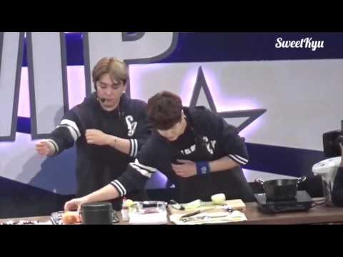 160110 슈퍼캠프  요리하는 규현오빠
