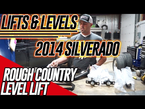 Lifts & Levels: 2014 Chevy 2500HD Rough Country 3.5\" Level Lift