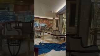 Water starts pouring into the Atrium onboard Sky Princess #cruise ship #cruise #princess #flood