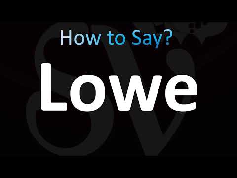 How to Pronounce ''Lowe'' (CORRECTLY!)