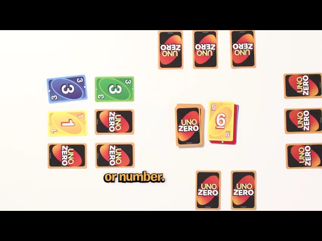 Vídeo relacionado con Mattel Games UNO Zero Juego de Cartas en Lata para Almacenamiento y Transporte,para niños,Adultos,Noches en Familia y Fiestas,Incluye baraja y Tarjeta de puntuación,de 2 a 8 Jugadores, JLK16, Naranja