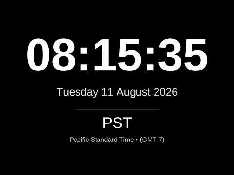 Vancouver Time Current