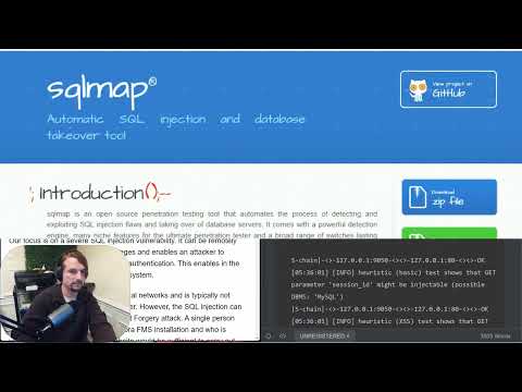 Database Enumeration & SQL Injection with SQLMap through ProxyChains
