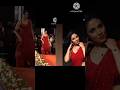 Trisha Vs Sada Red Saree Look Youtubeshorts
