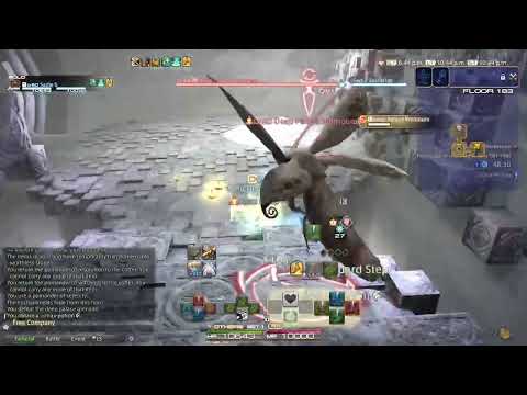 Dancer Solo Palace of The Dead Floor 181-200 CLEAR | Deep Dungeon DNC PoTD
