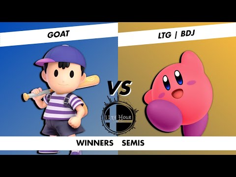 11th Hour Smash #5 - goat (Ness) VS LTG | bdj (Kirby) - Winners Semis