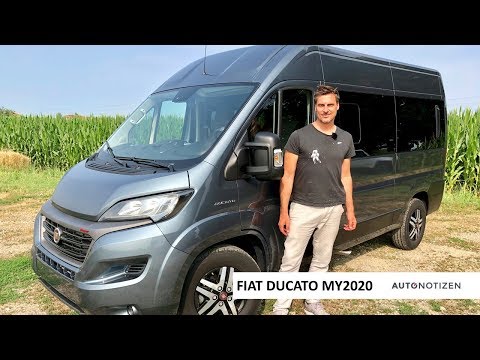 Fiat Ducato Electric und Diesel mit 9-Gang-Automatik MJ 2020: Update für die Wohnmobil-Basis