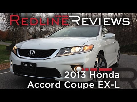 2013 Honda Accord Coupe EX-L Review, Walkaround, Exhaust, & Test Drive