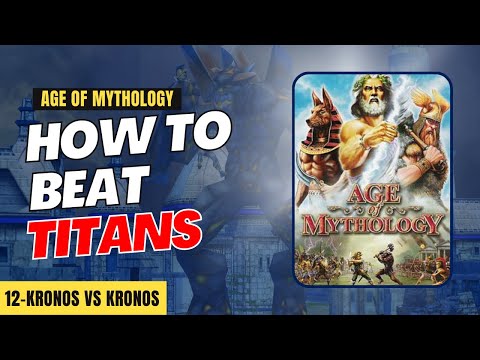 Age Of Mythology How To Beat Titan | Titan vs Titan | Kronos Vs Kronos