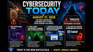 Cybersecurity Today  2026  08     21