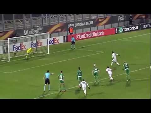 Ludogorets 0 - 3 Milan Borini goal Penalty 15.2.2018