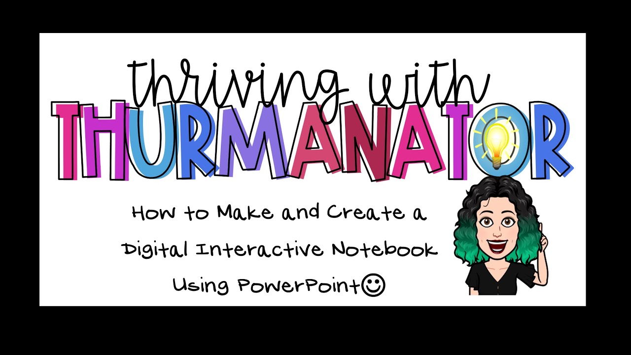 How to Make a Digital Interactive Notebook Using PowerPoint