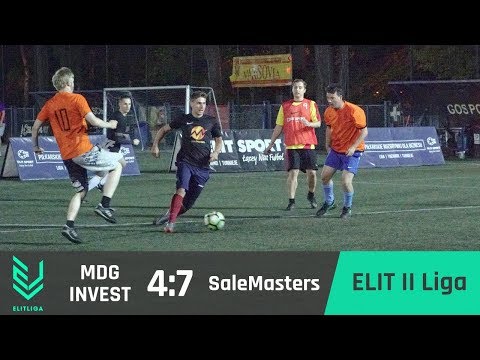 MDG Invest 4:7 SaleMasters - ELIT II Liga [WIOSNA 2018]