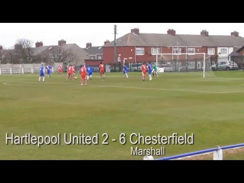 YOUTH TEAM: Hartlepool United 2 - 6 Chesterfield