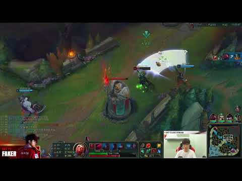SKT T1 FAKER VLADIMIR VS AZIR MID // STREAM PATCH 8.9