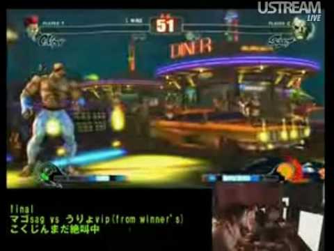 Uryo (C.Viper) vs Mago (Sagat) #1#  [GodsGarden] {Final}