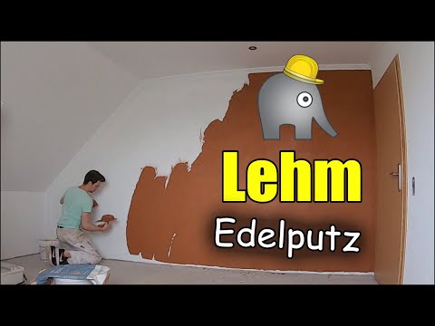Lehm EDELPUTZ verarbeiten | Conluto Lehmprodukte