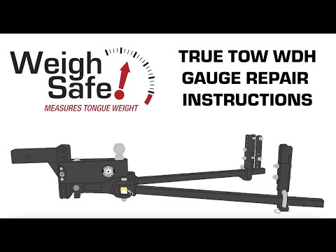 True Tow Weight Distribution Gauge Repair - How To