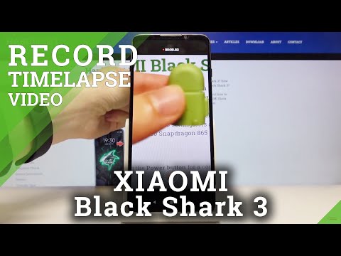 How to Record Time Lapse Videos in XIAOMI Black Shark 3 – Record Looped Videos