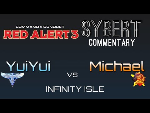YuiYui[A] vs GBHMichael[S] - Infinity Isle - Red Alert 3