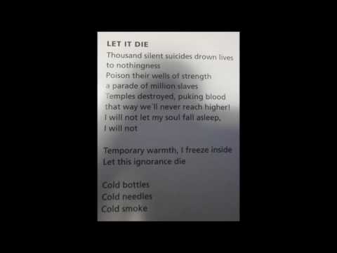 On a Solid Rock - Let it Die