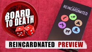 Board to Death TV Reincardnated Card Game Preview Video