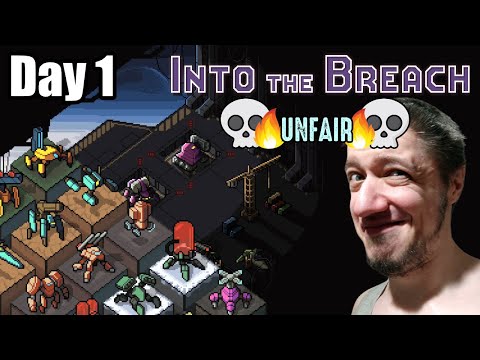 Into The Breach Advanced Edition (Unfair) - Day 1 - And so it begins, with Arachnophile Squad