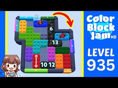 Color Block Jam Level 935 Solution Walkthrough