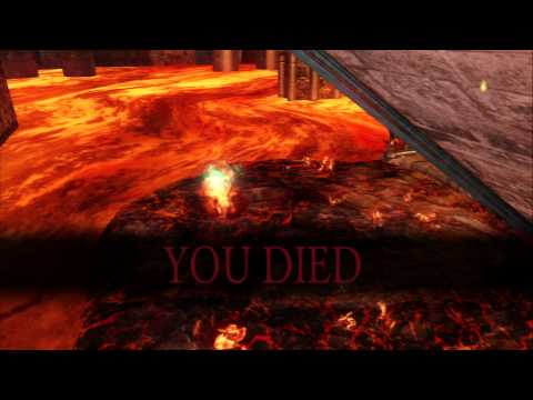 Dark Souls II -  Iron Keep: Use Flash Sweat Fire Buff to Grab Human Effigy Near Bonfire Deprived PS3