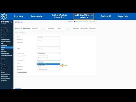 Sophos Firewall - How to Configure and Deploy a Wireless Network - Sophos Tech Videos