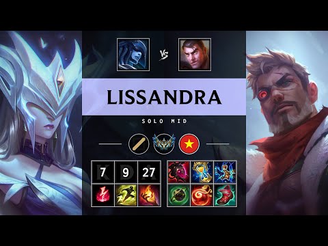 Lissandra Mid vs Jayce - VN Challenger Patch 25.11