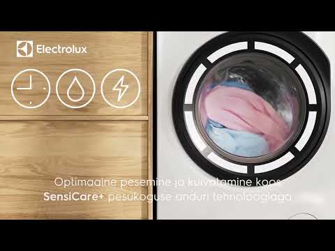 Electrolux pesumasin-kuivati SteamCare & UniversalDose funktsioon | E-sisustus – nutikas pesuhooldus