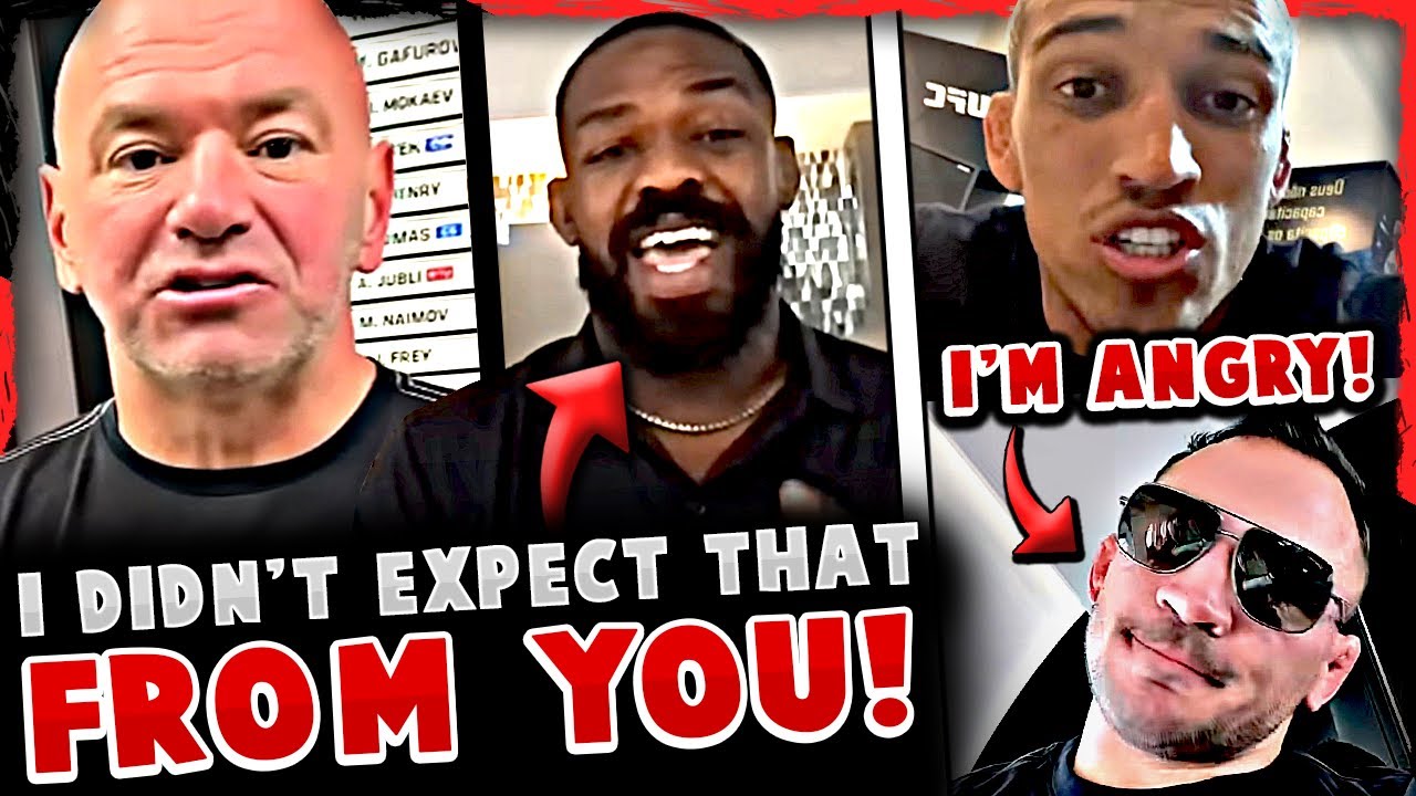 Jon Jones made an UNEXPECTED statement to Dana White / Charles Oliveira RESPONDS to Michael Chandler