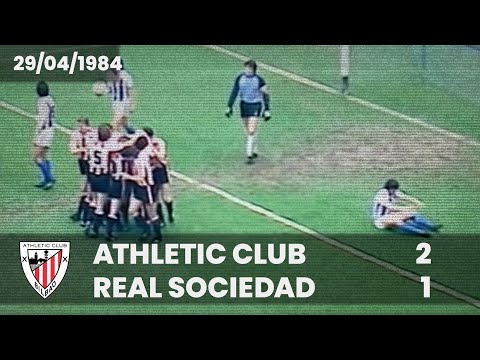 Imagen de portada del video ⚽️ [Liga 83/84] J34 I Athletic Club 2 – Real Sociedad 1 I LABURPENA