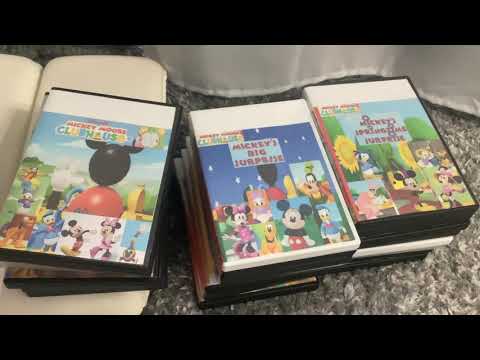 My Custom Made Mickey Mouse Clubhouse DVD Collection
